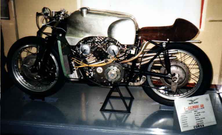 Moto Guzzi's legendäre 8-Zylinder-Rennmaschine